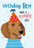 Birthday Boy Dog design created by Pencilface