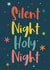 Silent Night, Holy Night Christmas Card created by Russet and Gray