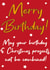 Merry Birthday! Christmas Birthday created by KGP Designs