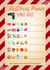 Christmas movies emoji quiz card  created by The Girl Next Draw Cards