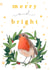 Merry and Bright Christmas Robin created by Pascale Dilger