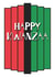 Happy Kwanzaa card created by size3art