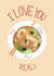 I Love You Pho Real Food Card created by Sarah Bédard