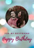 boyfriend love Birthday Personalised Photo Card 22069 created by Lovelier