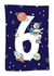 6th Birthday Space Card created by Dolly and Fred
