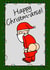 Happy Christm-arse Christmas card created by Doris Dishcloth