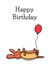 Happy Birthday Hotdog created by Kerds