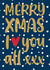 Merry Xmas card for your loved ones created by JayneyD Designs