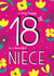 Happy 18th Birthday Niece created by Juniper and Rose Studio