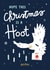 Have a Hoot Hedwig Owl Harry Potter Christmas Card created by Cardology