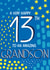 Happy 13th Birthday Grandson created by Juniper and Rose Studio