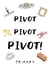 Pivot Pivot Pivot Friends TV Show New Home Card created by Cardology