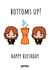 Bottoms up! Fred and George Harry Potter Birthday Card  created by Cardology