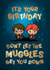 Don't let the muggles get you down Harry Potter Birthday card created by Cardology