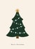 Traditional - Illustrated - Christmas Tree - Merry Christmas created by Chelseah354