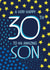 Happy 30th Birthday Son created by Juniper and Rose Studio