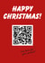 Rickroll Christmas Card (Rick Astley QR Code) 1001 created by SJS Designs