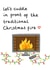 TV Fire Christmas Card created by Alice Illu