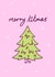 Merry Titmas Christmas Card created by Alice Illu