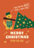 Cute and Funny Pet Dog Christmas Card - from the dog - for dog lovers and owners created by Bird & Co Studio