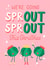 SPR-OUT OUT Christmas Card created by Bird & Co Studio