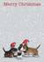 Christmas Dogs created by Olive & Keith Cards