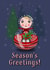 Russian doll season greetings created by JuliaUKdigital