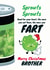 Brother funny sprouts make you fart Christmas card created by WigglyCards