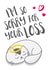 Cat Loss Condolences Card created by Shutterjunkie