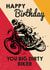 Biker Birthday Card created by Kelly Hunt Designs
