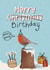 Merry Birthday Robin Party card created by Giddy Kipper