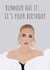 Adele Birthday created by Rock & Rose Creative