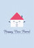 Cute New Home Card - Smiley House - Happy New Home! created by Small Dots