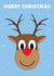 Cute Rudolph Card created by davewdesign
