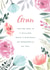 Pretty Birthday Card - For Gran - Floral - Heartfelt created by Dalia Clark Design