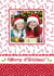 candy cane merry christmas Personalised Photo Card 28521 created by Hazel Fisher Creations