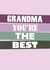 Sweet Birthday Card For Grandmother - Best Grandma Card created by SixElevenCreations