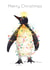 Christmas penguin created by Nattie Threads