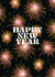 Happy New Year Firework Card created by Amy Mariah