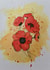 Summer watercolour poppies created by Madasapenguin Designs