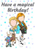 Frozen Birthday Card created by AKCreativeFinds