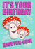 Cute Fungi Birthday Card created by Planet Pals
