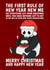 New Year New Me Funny Panda created by @Cupsie's Creations