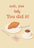 Traditional Congratulations You Did It card created by Sofita Ki