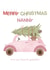 Dog driving a car with Christmas tree 1001 created by mikhaleeevich