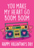 1990's Boombox Valentine's Day Card created by Thirty Mussels