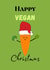 Vegan Christmas card created by Figaroo!