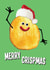 Crisps - Santa Hat - Pun - Food - Funny - Merry Crispmas created by kissmekwik