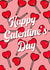 Happy galentines lollipop card created by The Girl Next Draw Cards