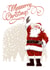 Traditional Santa Claus Christmas Card created by Licked By Robots
